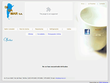Tablet Screenshot of digamar.com